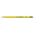 Ticonderoga Pencils, HB (#2), Black Lead, Yellow Barrel, PK12 13882